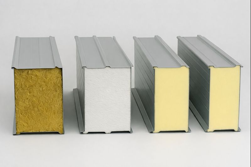 Кровельные панели - выбор утеплителя